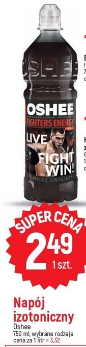 E.Leclerc Napój izotoniczny oshee ksw fighters oferta