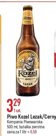 E.Leclerc Piwo kozel cerny oferta