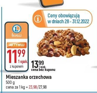 E.Leclerc Mieszanka orzechowa oferta