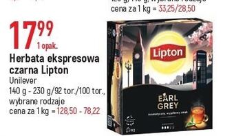 E.Leclerc Herbata earl grey lipton special collection oferta