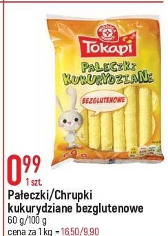 E.Leclerc Chrupki kukurydziane bezglutenowe wiodąca marka tokapi oferta