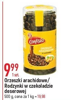 E.Leclerc Orzeszki arachidowe w czekoladzie wiodąca marka confiseo oferta