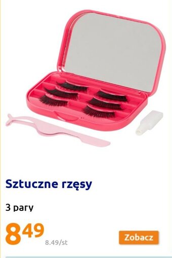 Sztuczne rzęsy 3 pary