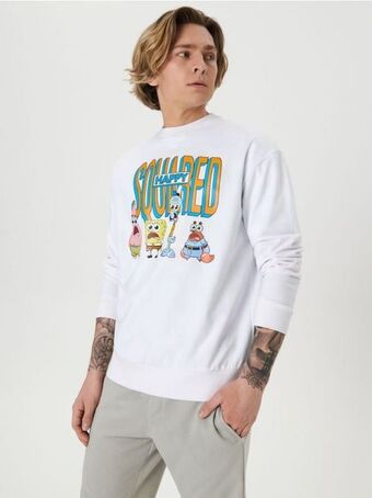 Sinsay Bluza spongebob oferta
