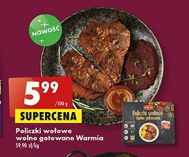 Biedronka Policzki wołowe wolno gotowane warmia oferta