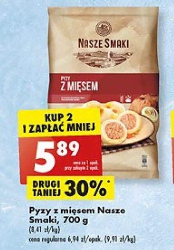 Promocja Nasze Smaki Pyzy z mięsem, 700g w Biedronka