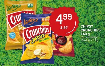 Duży Ben Lorenz Chipsy Crunchips 140g oferta