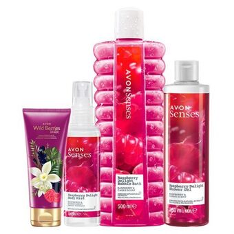 Avon Zestaw kosmetyków malinowa rozkosz oferta