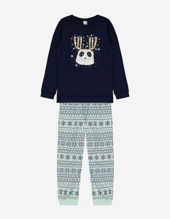 Takko Fashion Dziewczynki komplet pidżamowy koszulka i spodnie - nadruk oferta