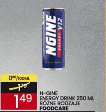 Wafelek Foodcare N-Gine Energy Drink 250ml oferta