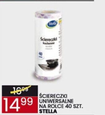 Wafelek Stella Ściereczki Uniwersalne Na Rolce 40szt. oferta