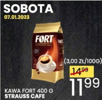 Wafelek Strauss Cafe Kawa Fort 400g oferta