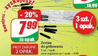 Dino Zestaw akcesoriów do grilla 1 ZES 3 SZT oferta