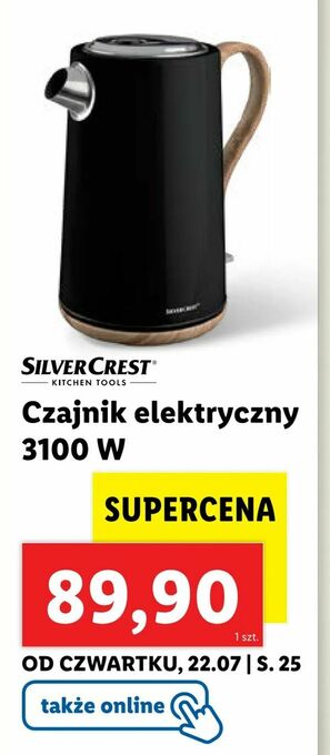 Lidl Czajnik elektryczny 3100 W oferta