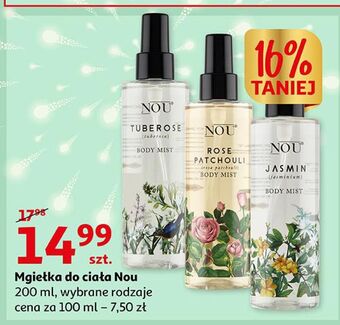 Auchan Mgiełka do ciała nou jasmin oferta
