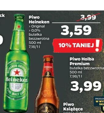 Netto Piwo heineken 0.0% oferta