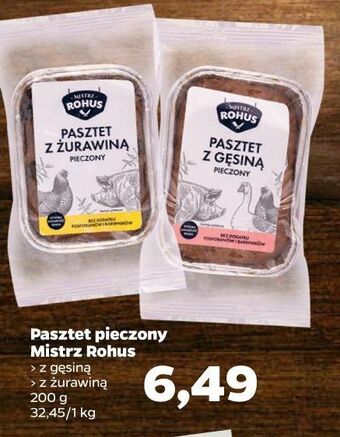 Netto Pasztet pieczony z gęsiną mistrz rohus oferta