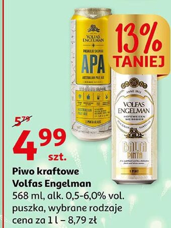 Piwo volfas engelman balta pinta