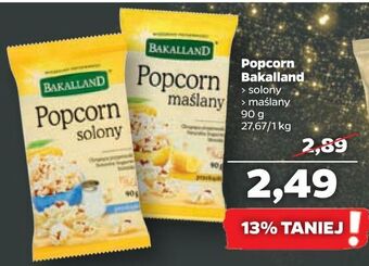 Netto Popcorn solony bakalland oferta