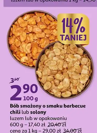 Auchan Bób smażony solony oferta