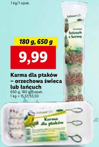 Lidl Karma dla ptaków żyjacych na wolności erdtmann's oferta