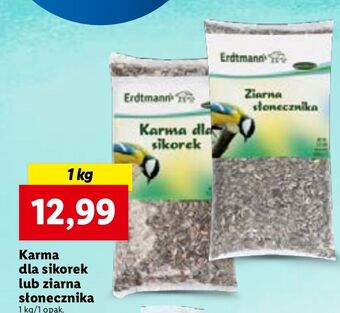 Lidl Karma dla sikorek erdtmann's oferta