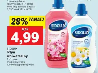 Lidl Płyn do mycia mydło marsylskie sidolux uniwersalny oferta