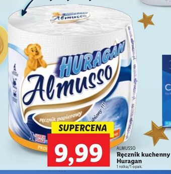 Lidl Ręcznik papierowy almusso huragan oferta