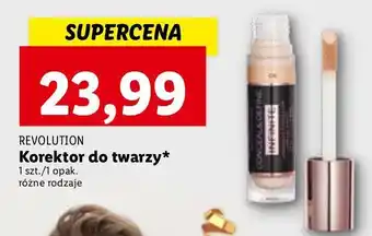 Lidl Korektor w płynie c1 makeup revolution conceal & define oferta