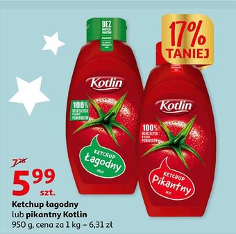 Auchan Ketchup łagodny kotlin oferta