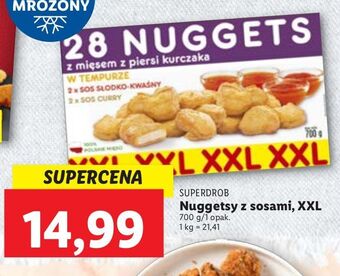Lidl Nuggetsy + 4 sosy superdrob oferta