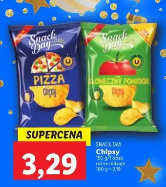 Lidl Chipsy pizza snack day oferta