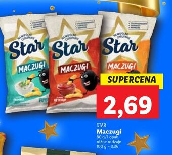 Lidl Chrupki maczugi pizza star oferta
