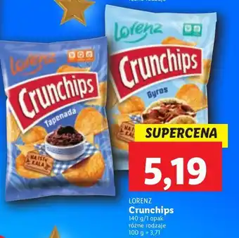 Lidl Chipsy tapenada crunchips oferta