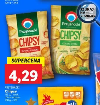 Lidl Chipsy cebulka dymka przysnacki oferta