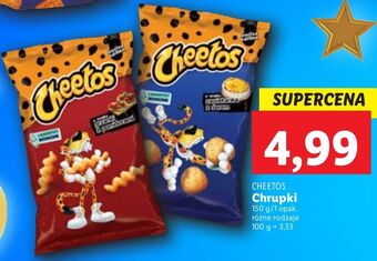 Lidl Chrupki zapiekanka z serem cheetos oferta