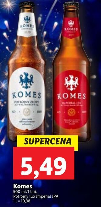 Lidl Piwo komes imperial ipa oferta