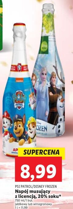 Lidl Szampan psi patrol jabłko oferta