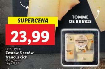Lidl Deska serów francuskich fresh pack oferta