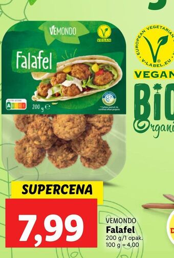 Lidl Falafel vemondo oferta