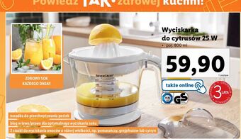 Lidl Wyciskarka do cytrusów silvercrest oferta