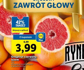 Lidl Grejpfruty czerwone oferta