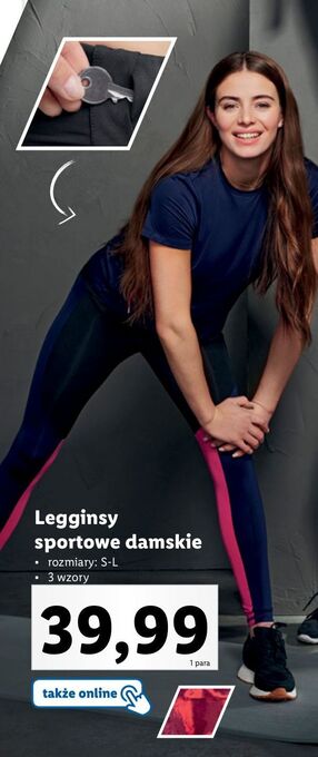 Lidl Legginsy sportowe s-l oferta