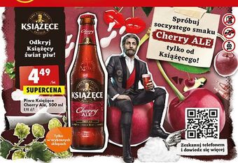 Biedronka Piwo książęce cherry ale oferta