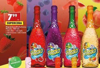 Biedronka Napój truskawkowy piccolo oferta