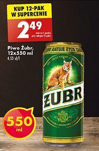 Biedronka Piwo żubr 1768 oferta
