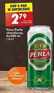Biedronka Piwo perła chmielowa oferta