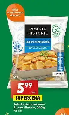Biedronka Talarki ziemniaczane iglotex proste historie oferta