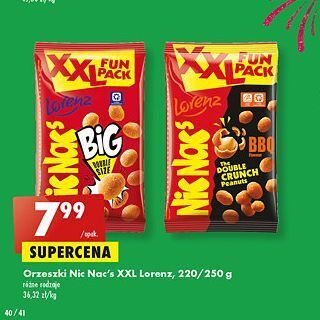 Biedronka Orzeszki barbecue lorenz nic nac's oferta