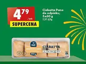 Biedronka Ciabatta pszenna pano oferta